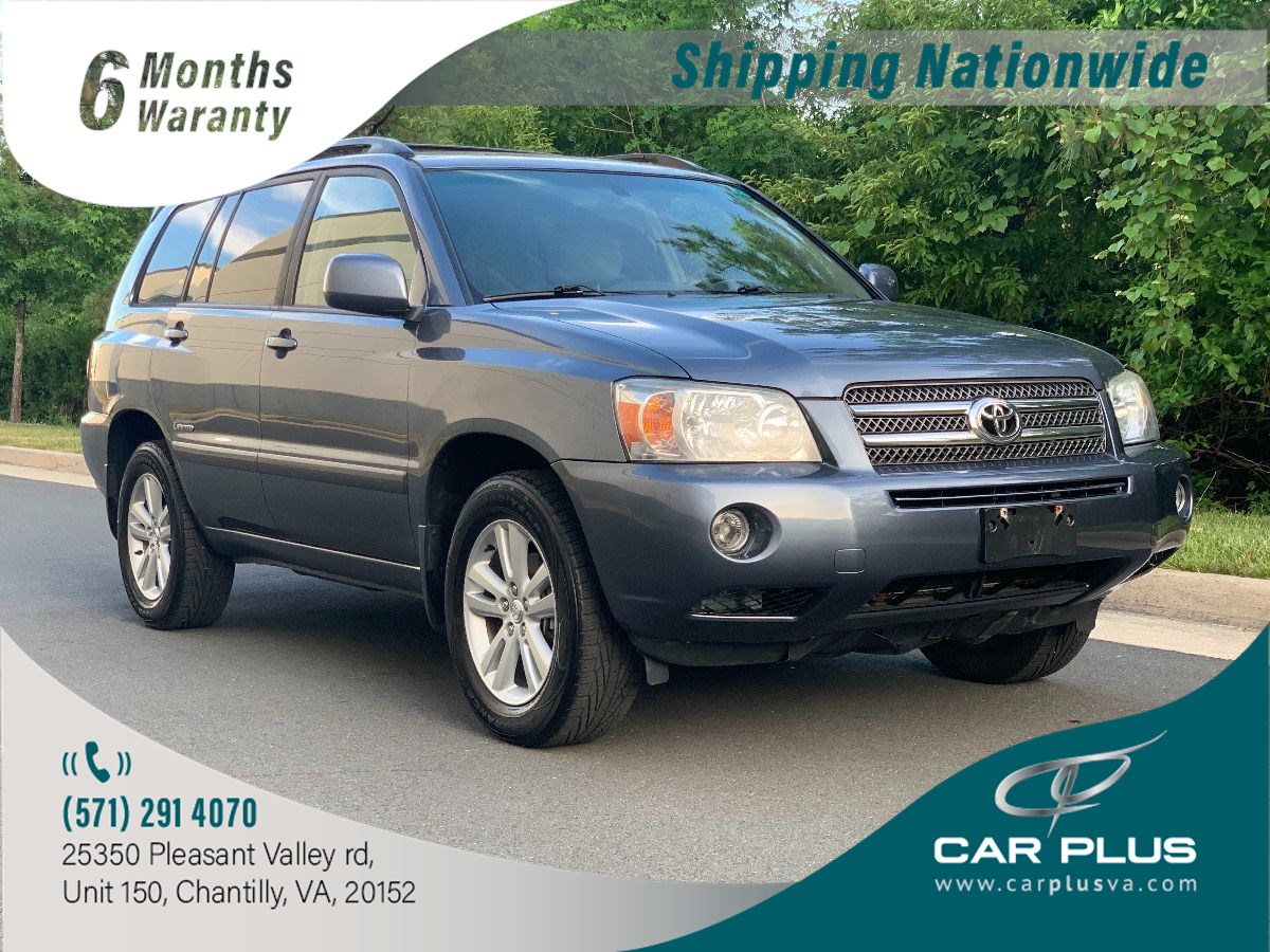 Sold 2006 Toyota Highlander Hybrid Ltd In Chantilly