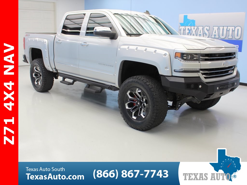 Sold 2016 Chevrolet Silverado 1500 Ltz Lifted 2lz Black Widow Z71 Navi In Webster