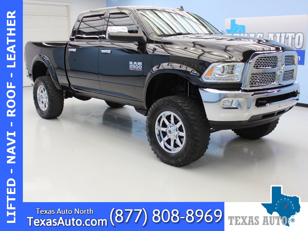 2015 Ram 2500 Laramie Lifted Roof Navi Rear Cam Texas Auto South