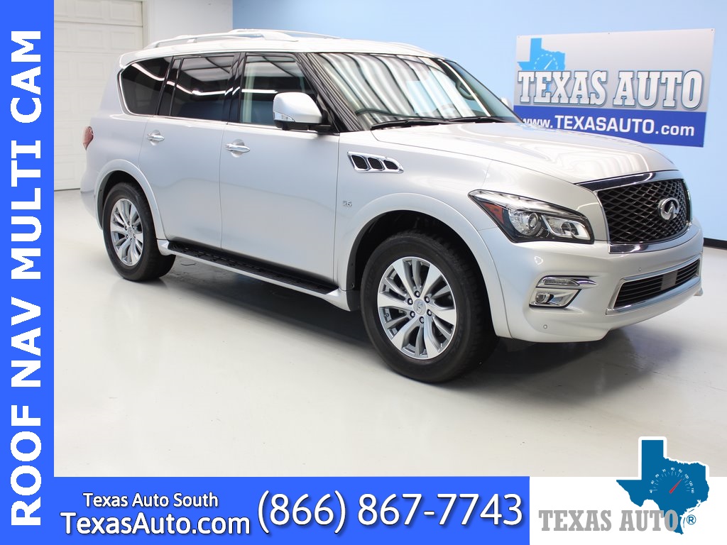 Sold 2016 Infiniti Qx80 Base Leather Roof Navi Rear Cam In Webster