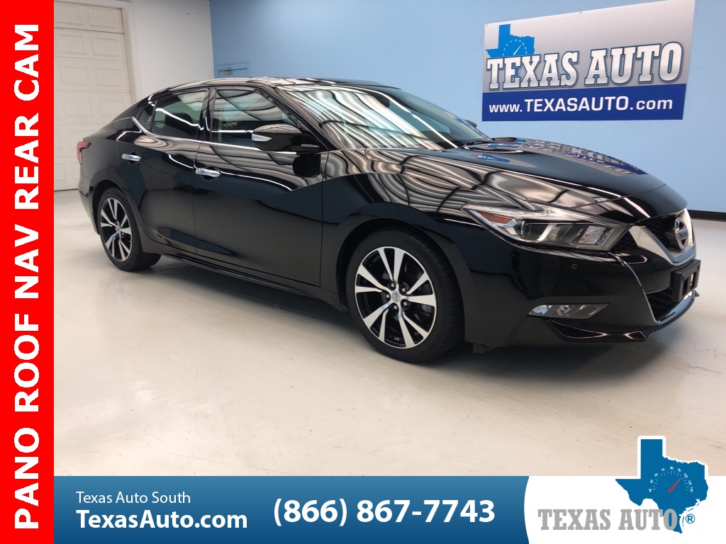 Sold 2017 Nissan Maxima 3 5 Sl Pano Roof Navi Blind Spot In Houston
