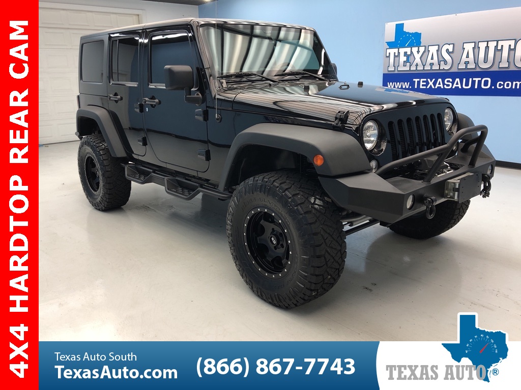 Used 2014 Jeep Wrangler Unlimited Rubicon Lifted Hardtop Alpine