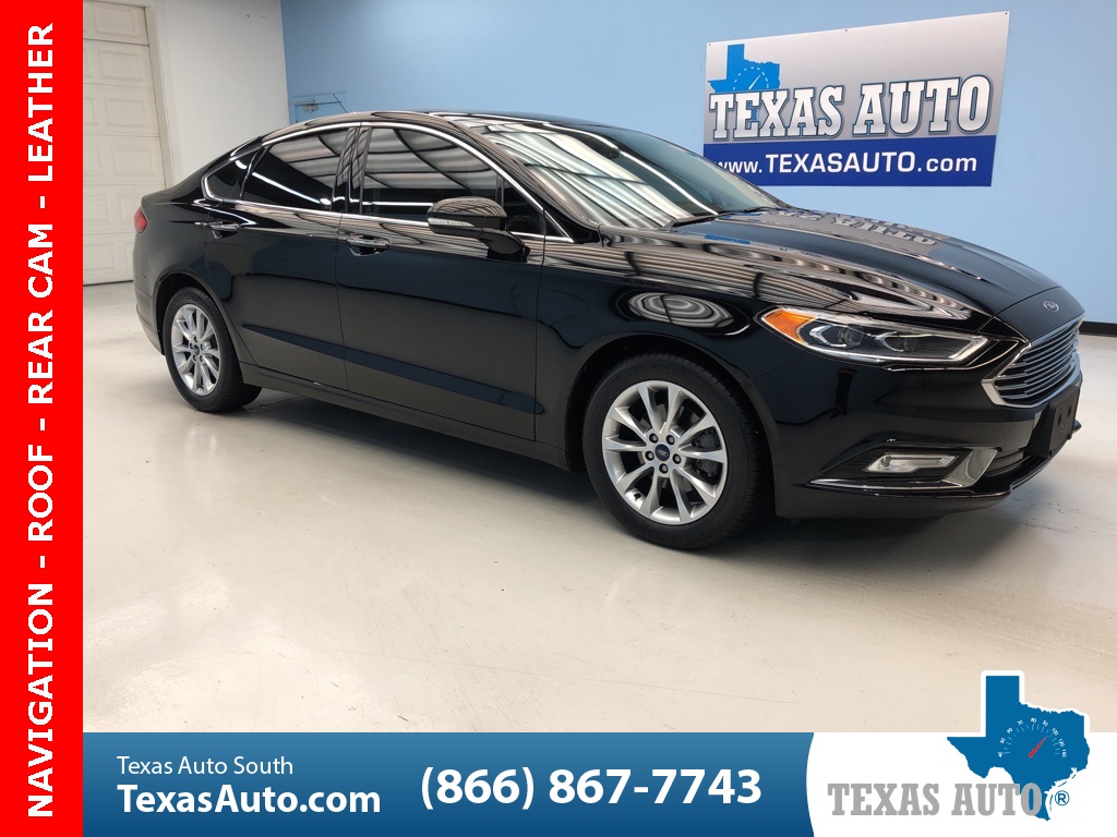 Sold 2017 Ford Fusion Se Navigation Sunroof In Webster