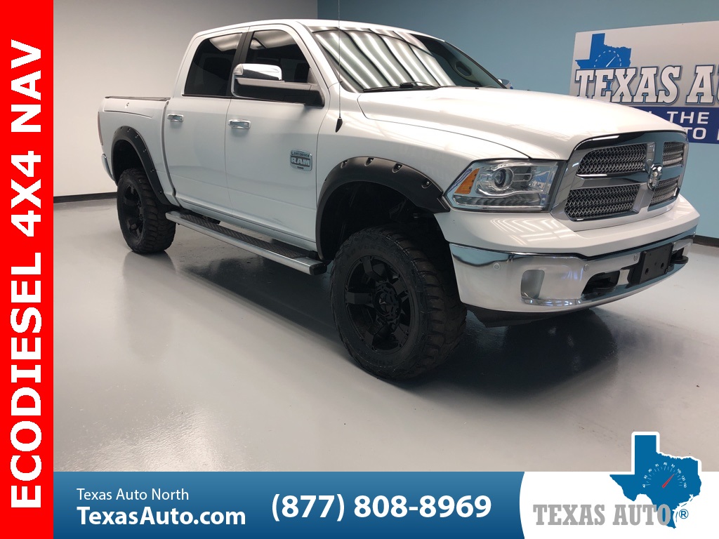 2014 Ram 1500 Laramie Longhorn Lifted Navi Rear Cam Texas Auto South
