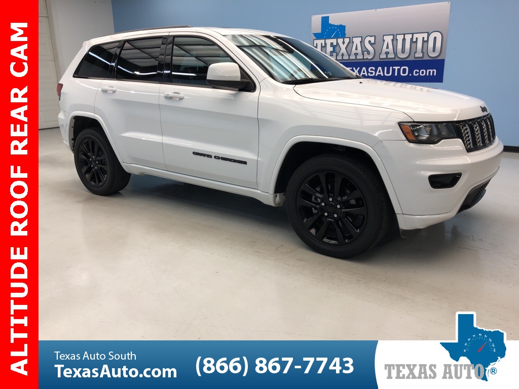 Sold 2017 Jeep Grand Cherokee Altitude Roof Black 20 S Uconnect In Webster