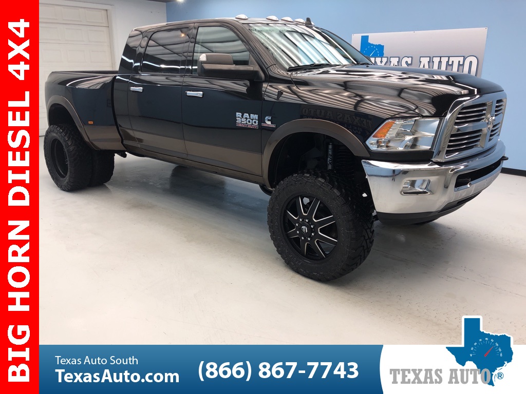 2018 Ram 3500 Big Horn Drw Lifted Navi Rear Cam Texas Auto North