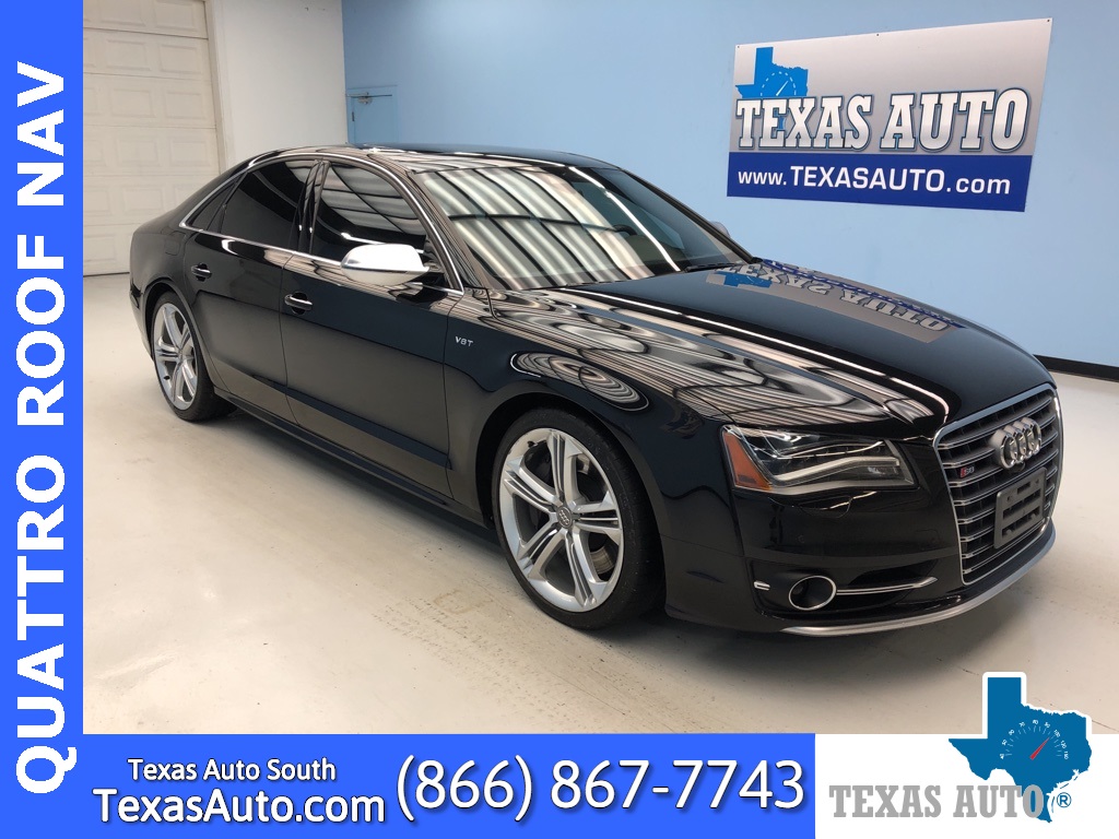 Sold 2013 Audi S8 4 0t Quattro Drive Asst Cold Weather In Webster