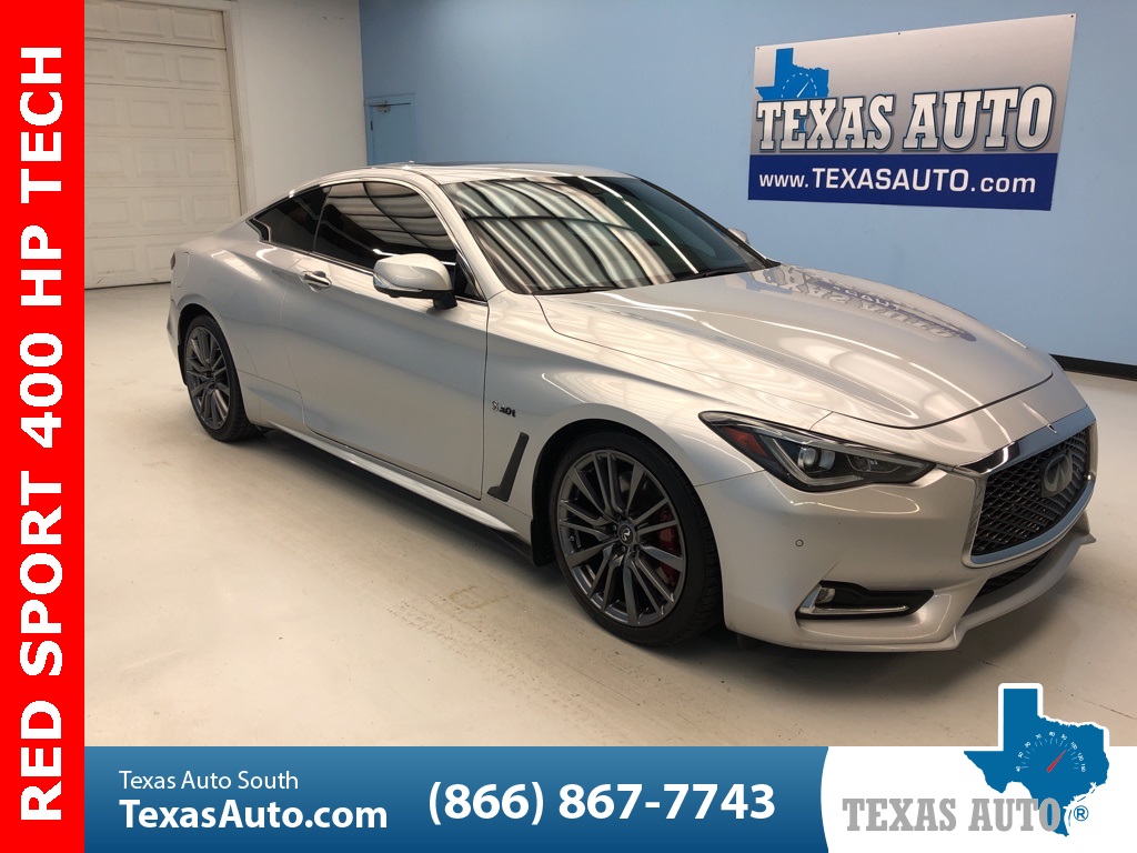 Sold 2017 Infiniti Q60 Red Sport 400 Prem Plus Technology Drive Asst In Webster