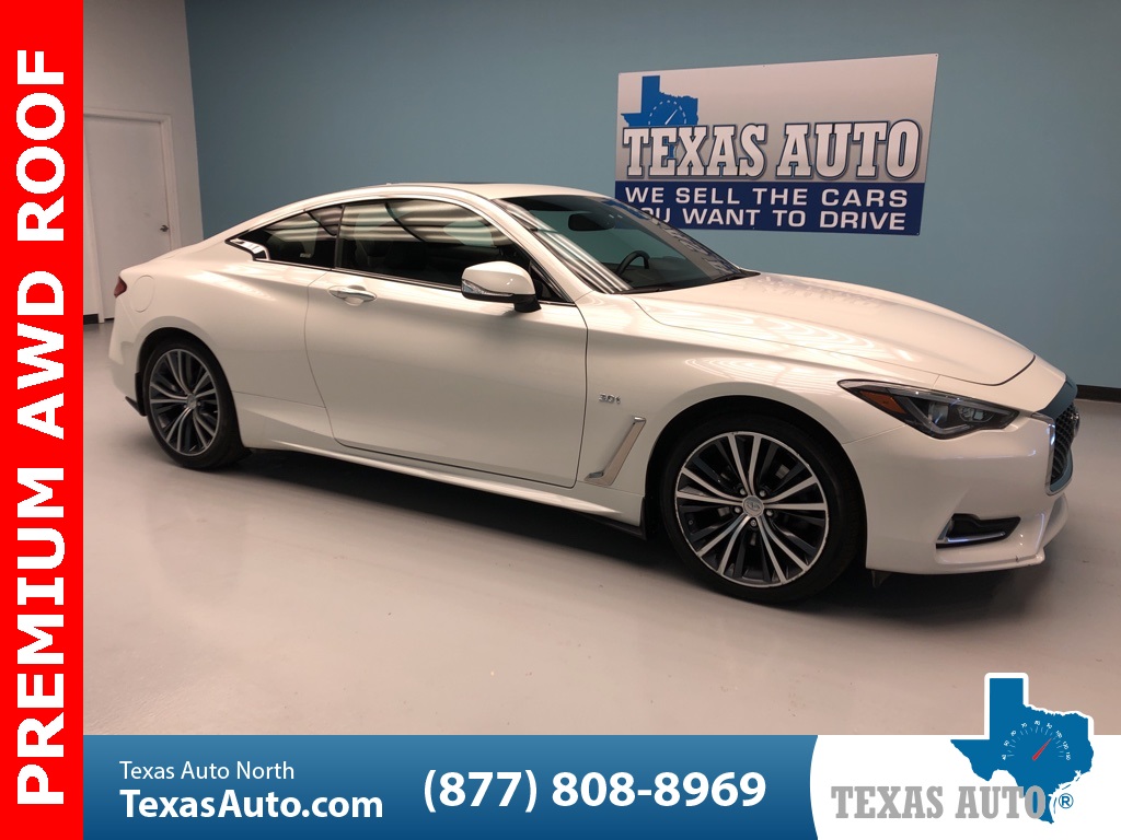 Sold 2017 Infiniti Q60 3 0t Premium Roof Leather Rear Cam In Houston
