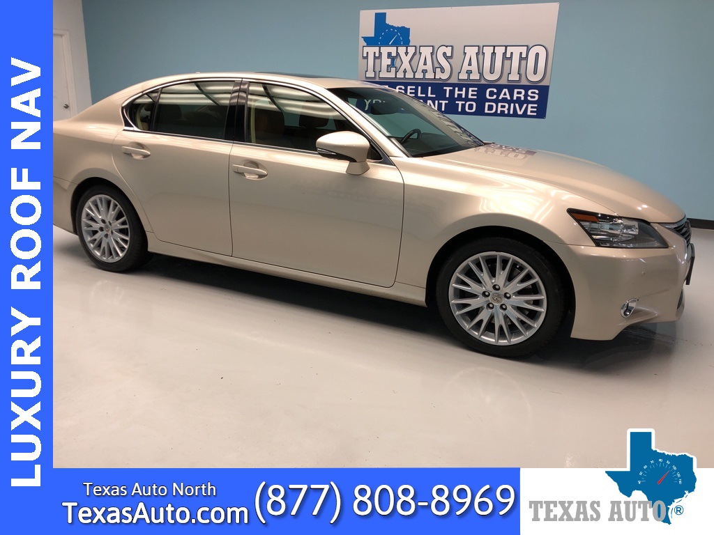 Sold 2013 Lexus Gs 350 Luxury Navi Roof Rear Cam In Houston