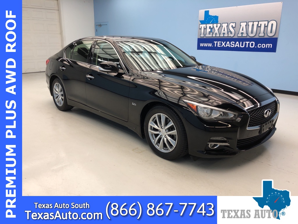 Sold 2016 Infiniti Q50 3 0t Premium Premium Plus Navi Roof Rear Cam In Webster