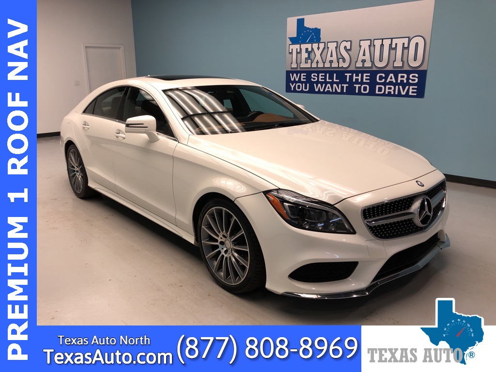 Sold 2016 Mercedes Benz Cls Cls 400 Amg Navi Roof In Houston