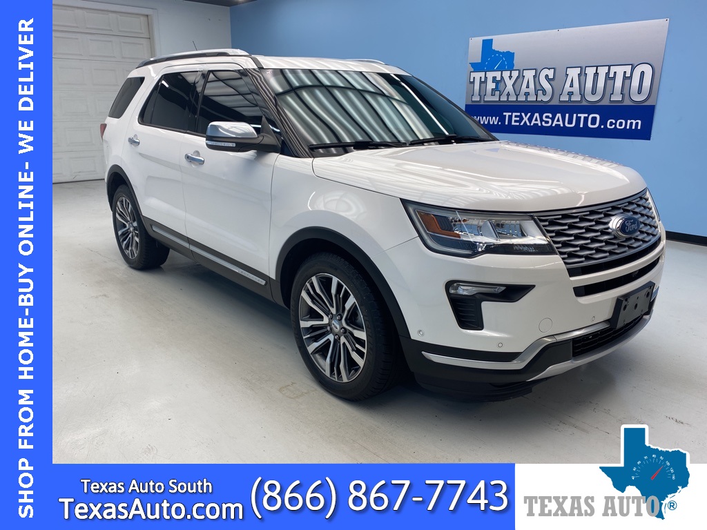 Sold 2018 Ford Explorer Platinum Pano Navi Buckets Rear Cam In Webster