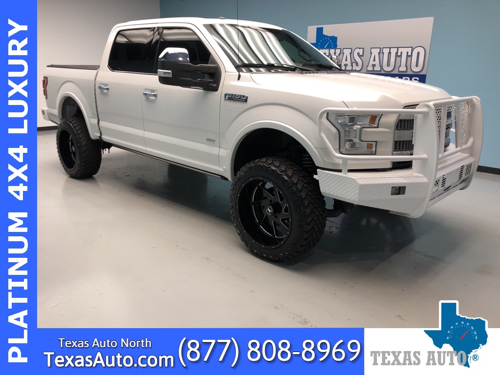 Sold 2015 Ford F 150 Platinum Lifted Luxury Pkg Navi Roof In Houston