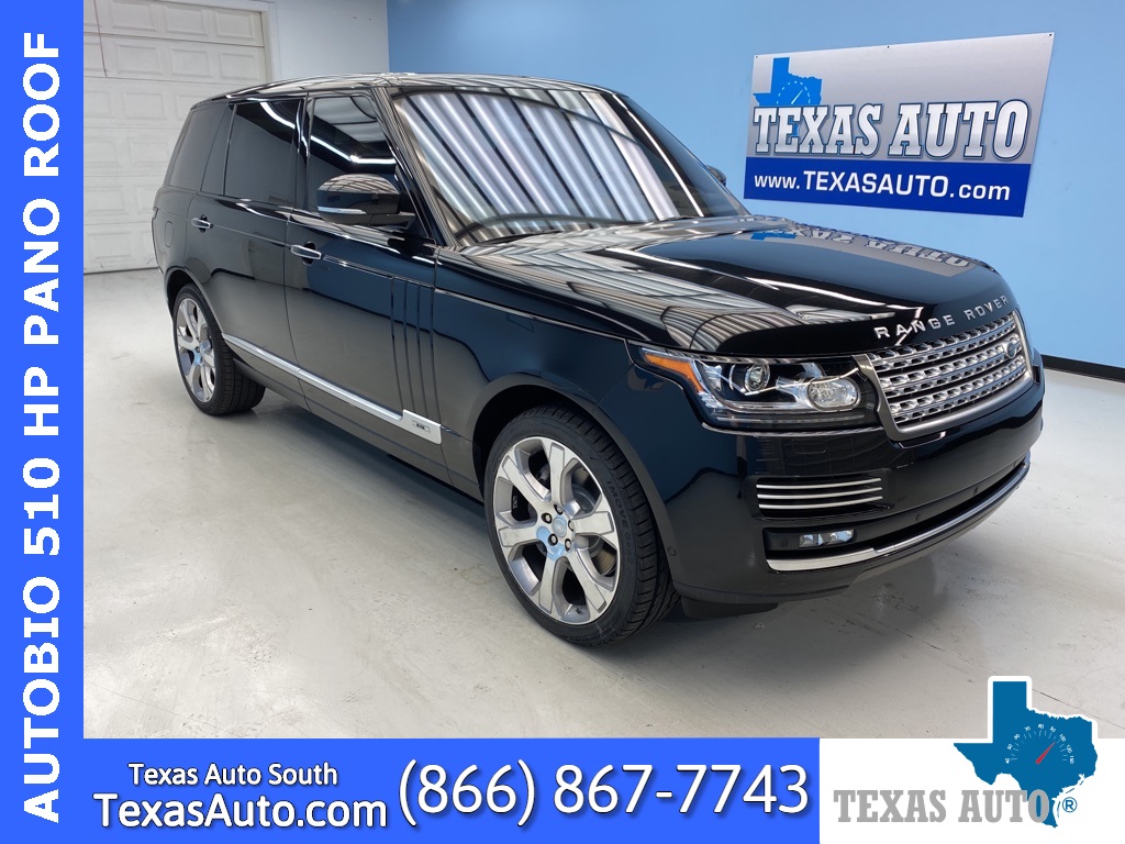 Used 2016 Land Rover Range Rover 5 0l V8 Supercharged Autobiography Lwb In Webster
