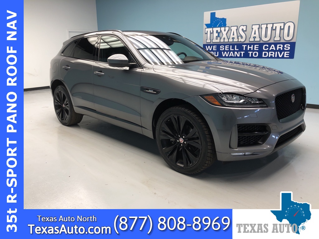 Sold 17 Jaguar F Pace 35t R Sport Black Pkg Comfort Convenience Pano N In Houston