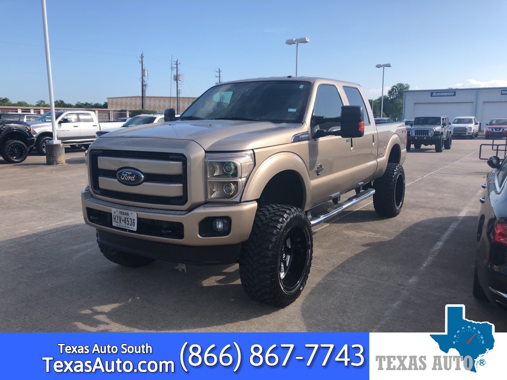 Sold 2011 Ford F 250sd Lariat Lifted Leather Fox Shocks In Webster