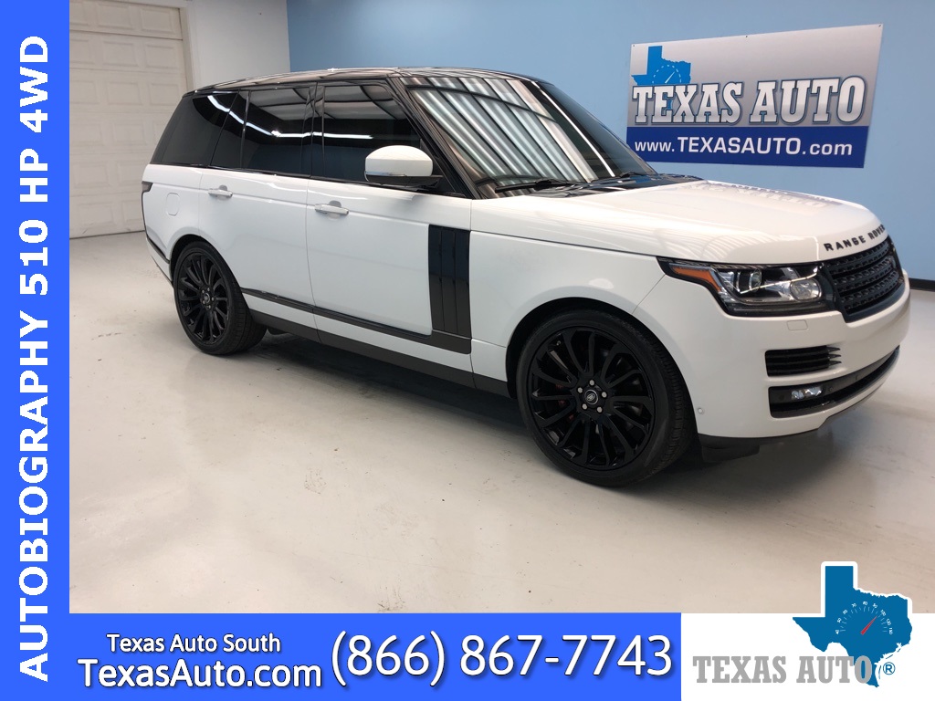 Sold 2015 Land Rover Range Rover 5 0l V8 Supercharged Autobiography Rear Ac Seats D In Webster