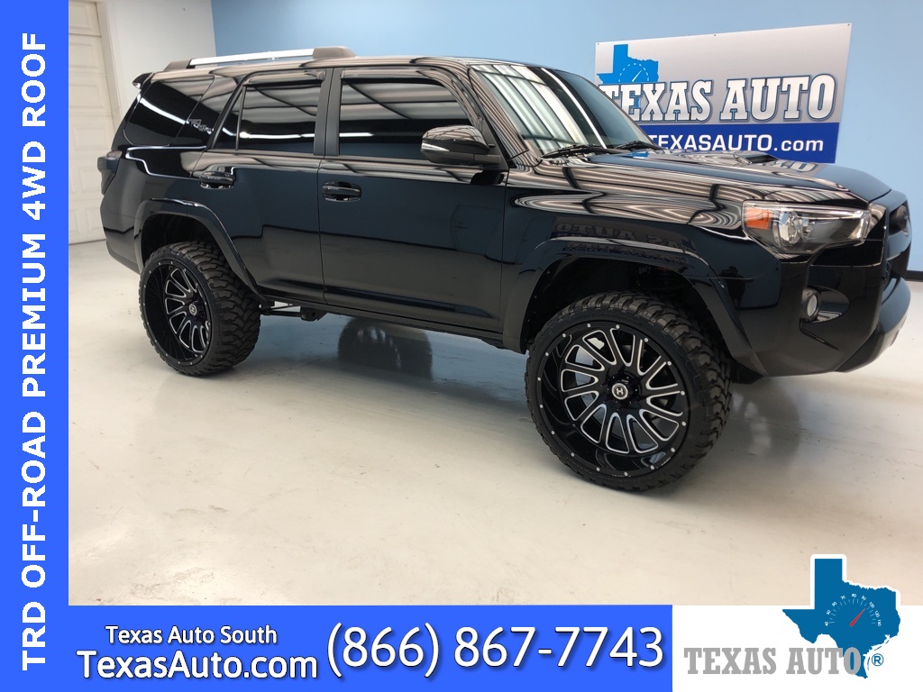 Sold 2018 Toyota 4runner Trd Off Road Premium Lifted Navi Roof In Webster