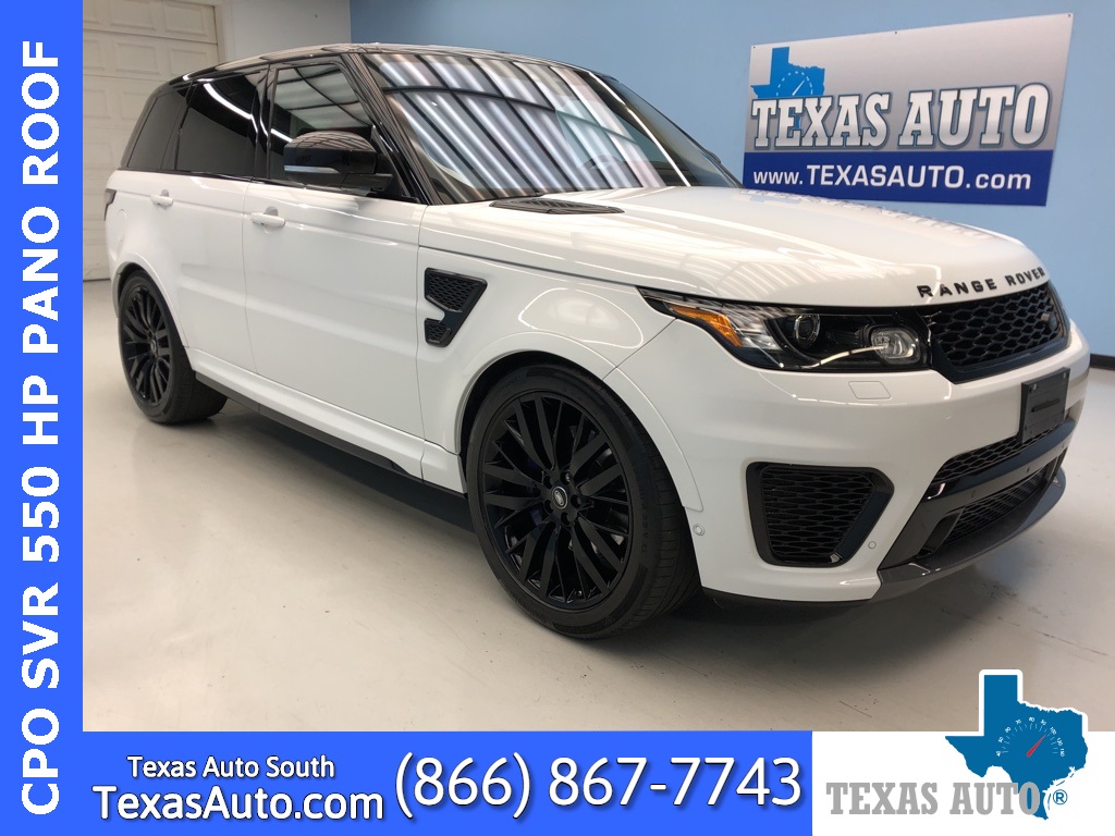 Sold 2017 Land Rover Range Rover Sport 5 0l V8 Supercharged Svr In Webster