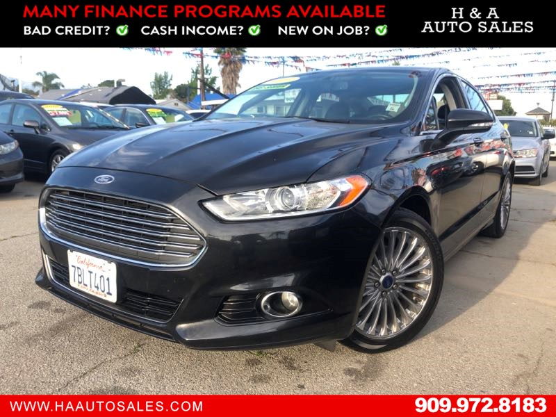 Sold 2013 Ford Fusion Titanium In Ontario