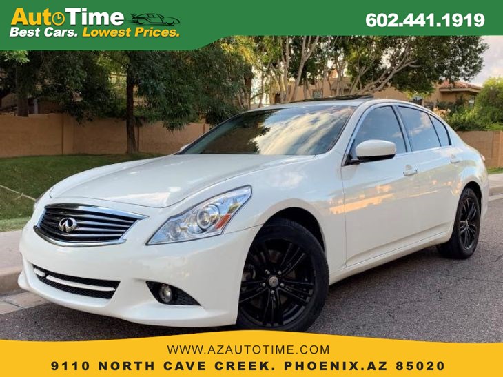 Sold 2012 Infiniti G37x Sedan X In Phoenix