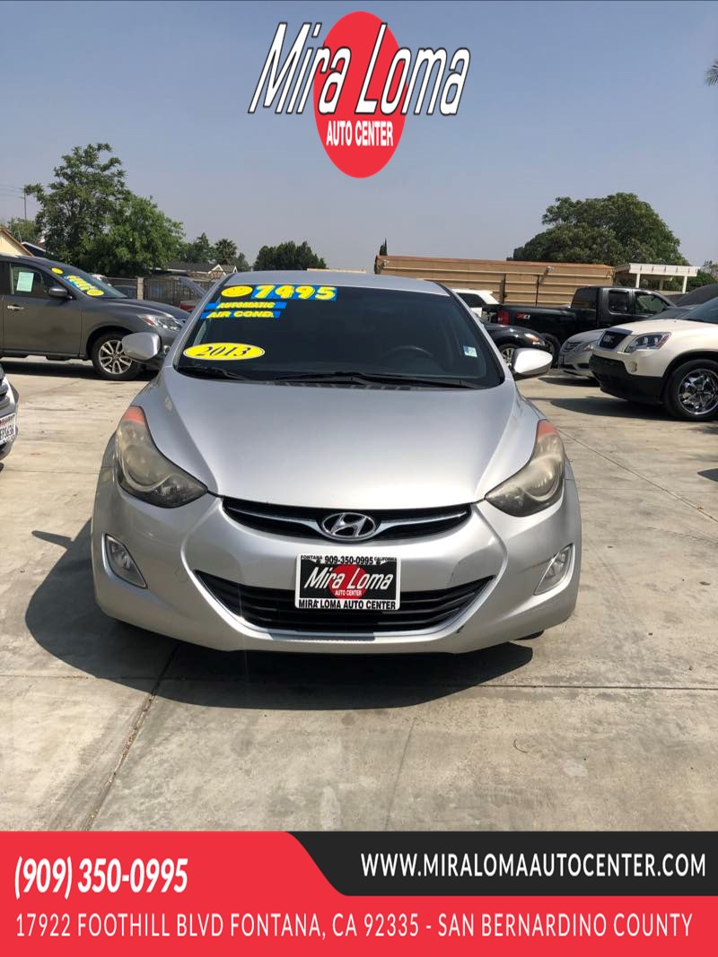 Used 2013 Hyundai Elantra Gls Pzev In Fontana