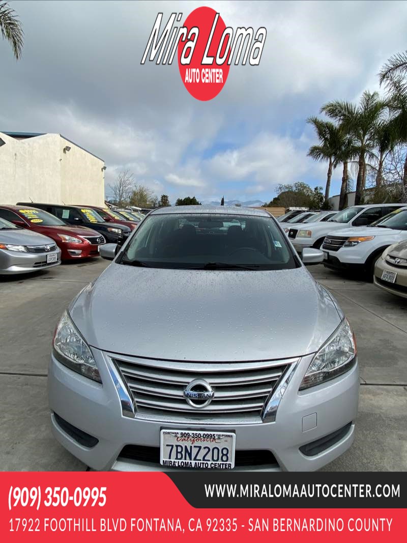 Used 13 Nissan Sentra Sv In Fontana