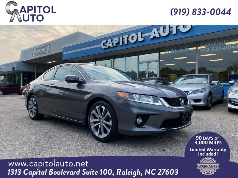 Sold 2015 Honda Accord Coupe EX-L in Raleigh
