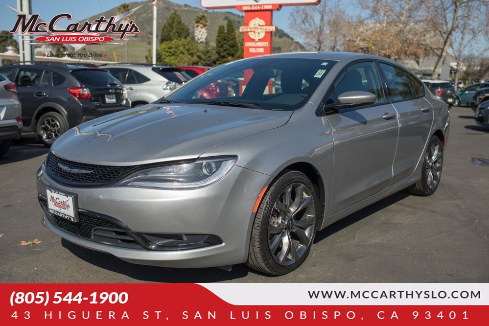 Sold 2016 Chrysler 200 S In San Luis Obispo