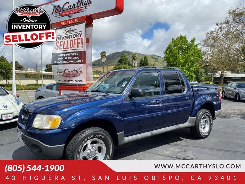 Sold 2004 Ford Explorer Sport Trac Xlt In San Luis Obispo
