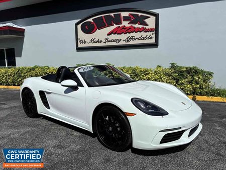 2018 Porsche 718 Boxster Convertible