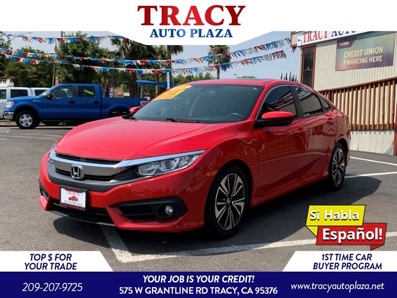 Sold 2016 Honda Civic Sedan EX-L in Tracy