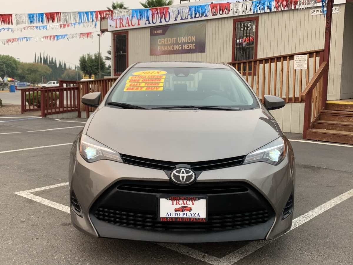 Sold 2018 Toyota Corolla LE in Tracy