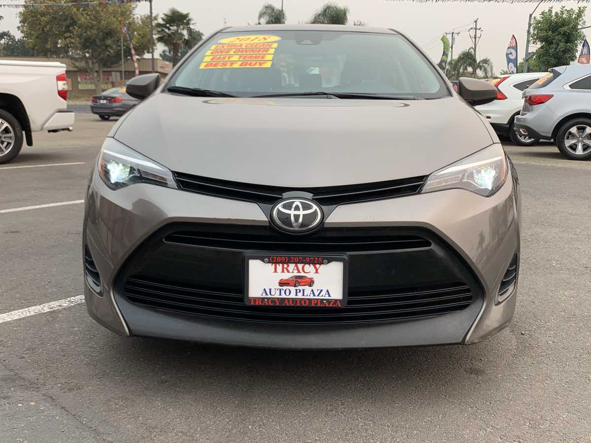Sold 2018 Toyota Corolla LE in Tracy