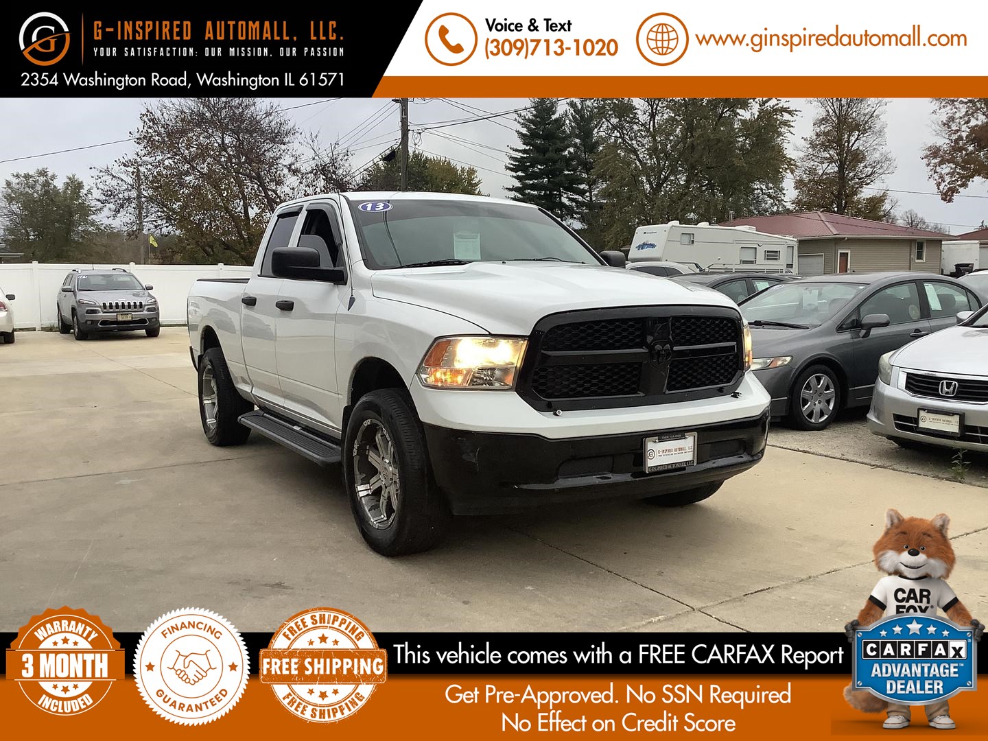 2013 Ram 1500 Tradesman