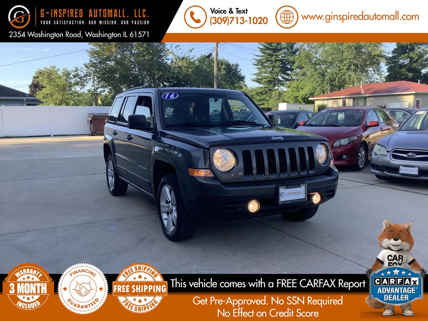 2016 Jeep Patriot Latitude