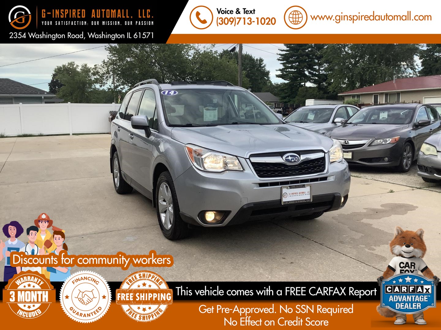 2014 Subaru Forester 2.5i Limited