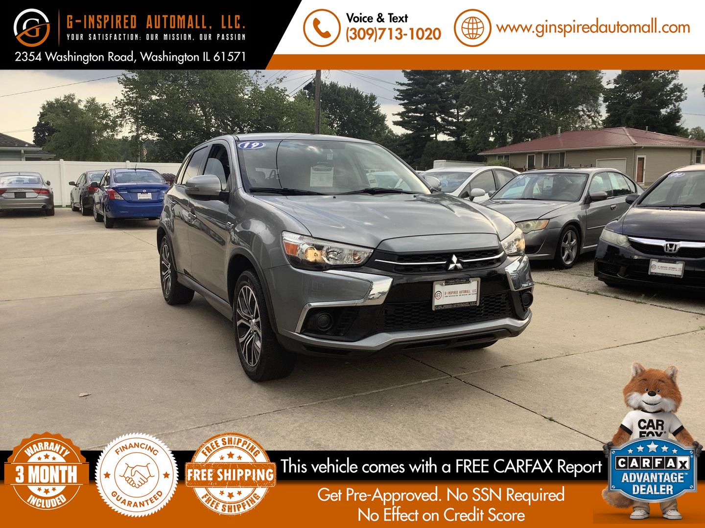 2019 Mitsubishi Outlander Sport SP 2.0