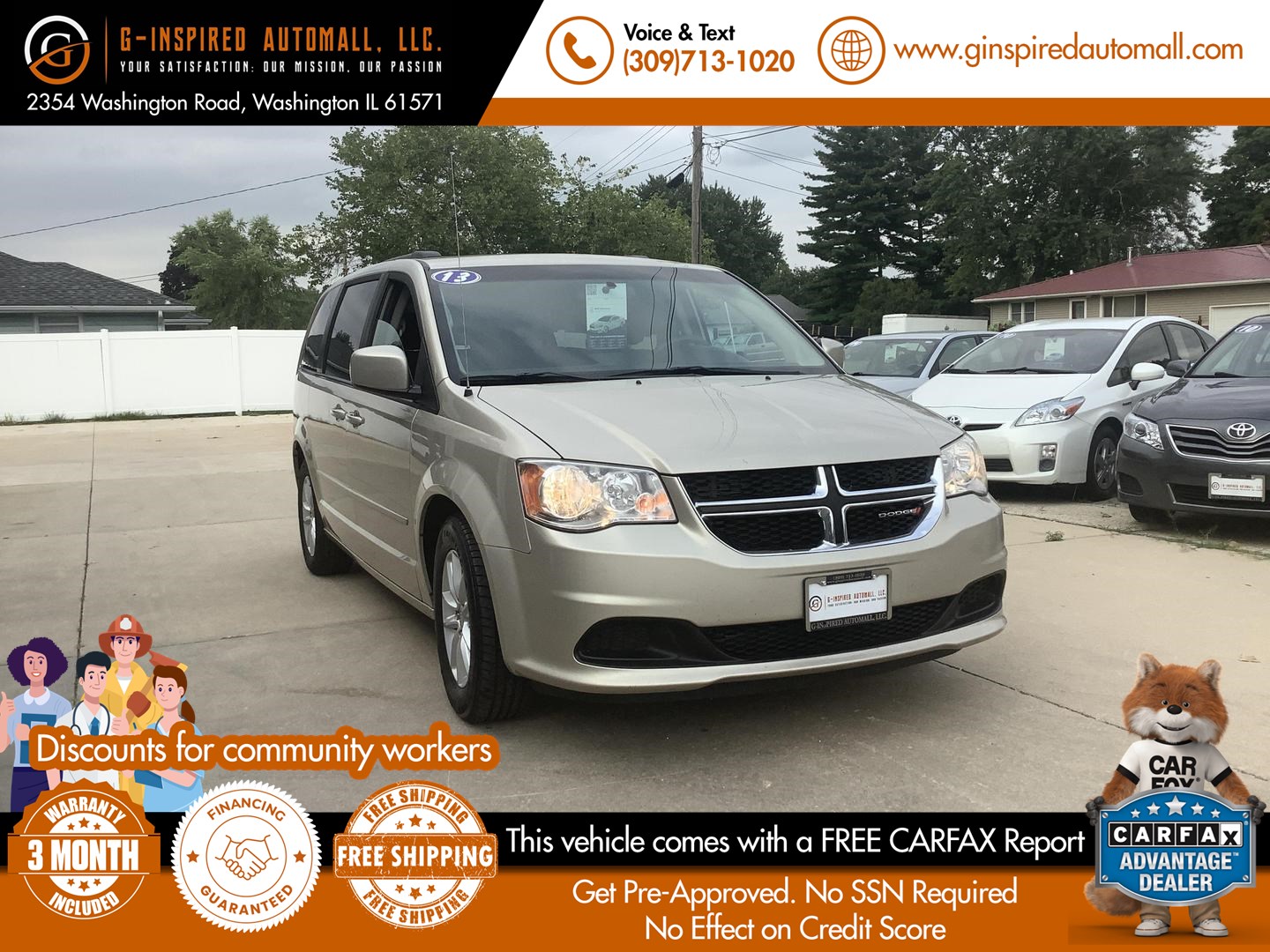 2013 Dodge Grand Caravan SXT