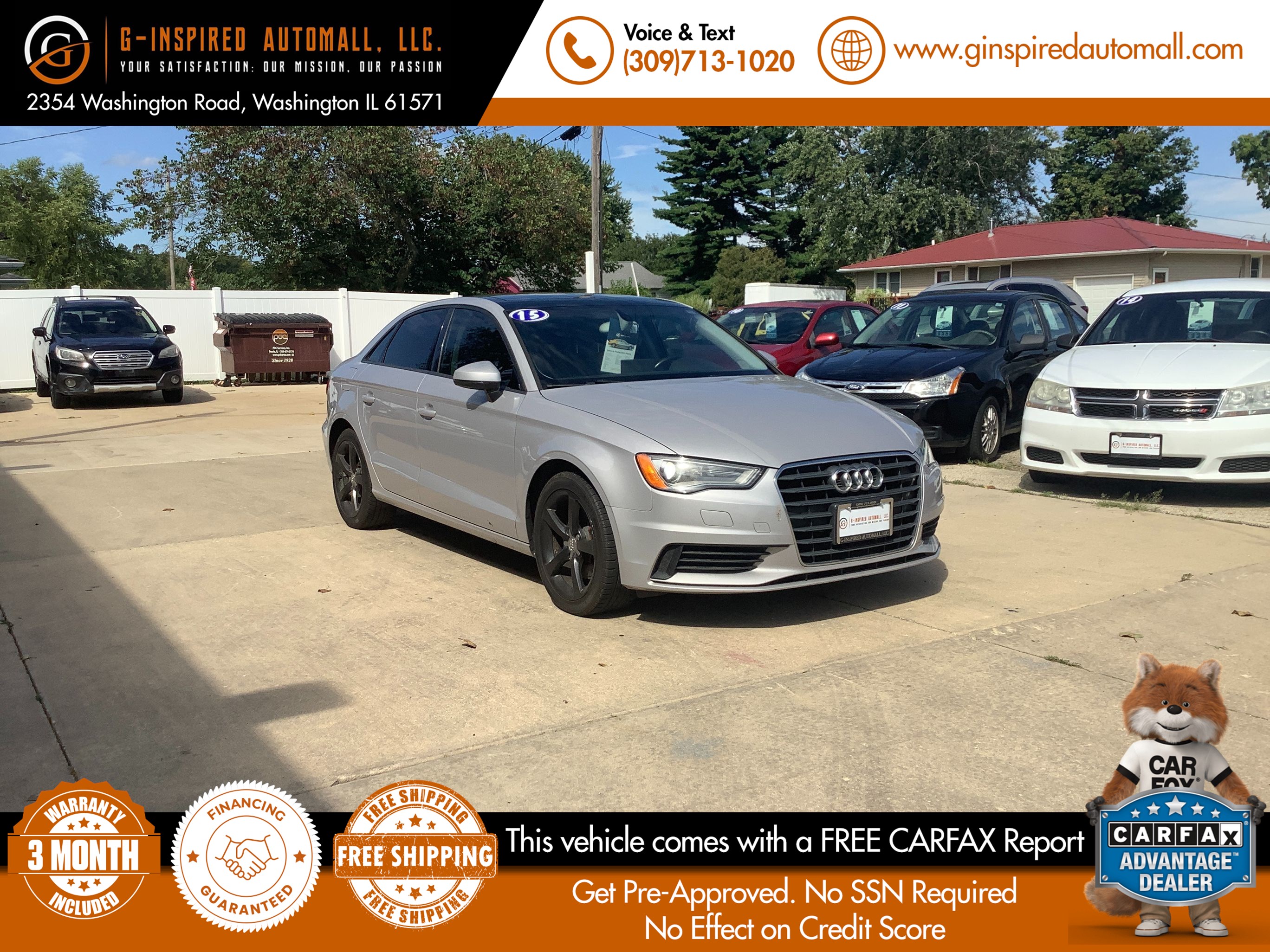 2015 Audi A3 1.8T Premium