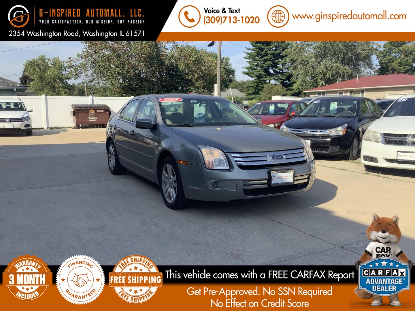 2008 Ford Fusion SEL