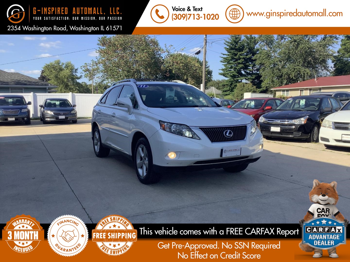 2011 Lexus RX 350 AWD