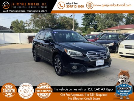 2016 Subaru Outback 2.5i Limited