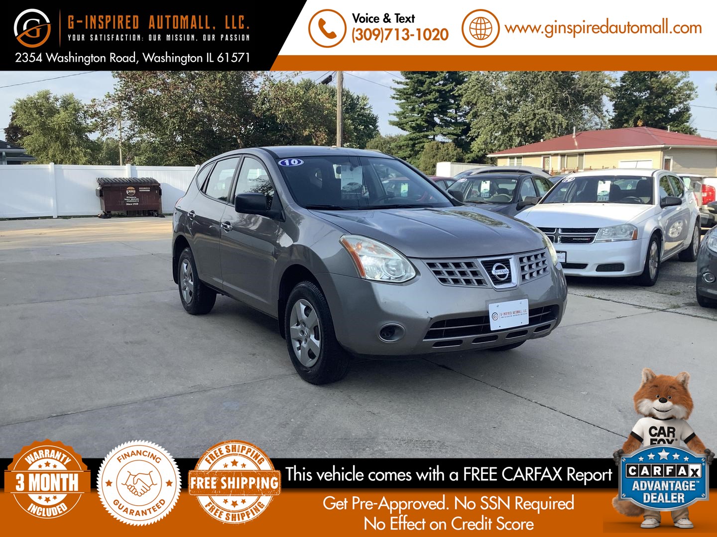 2010 Nissan Rogue S