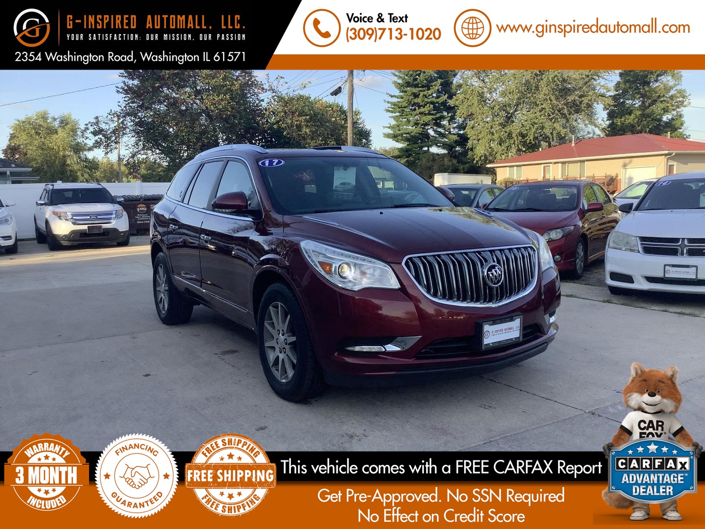 2017 Buick Enclave Leather