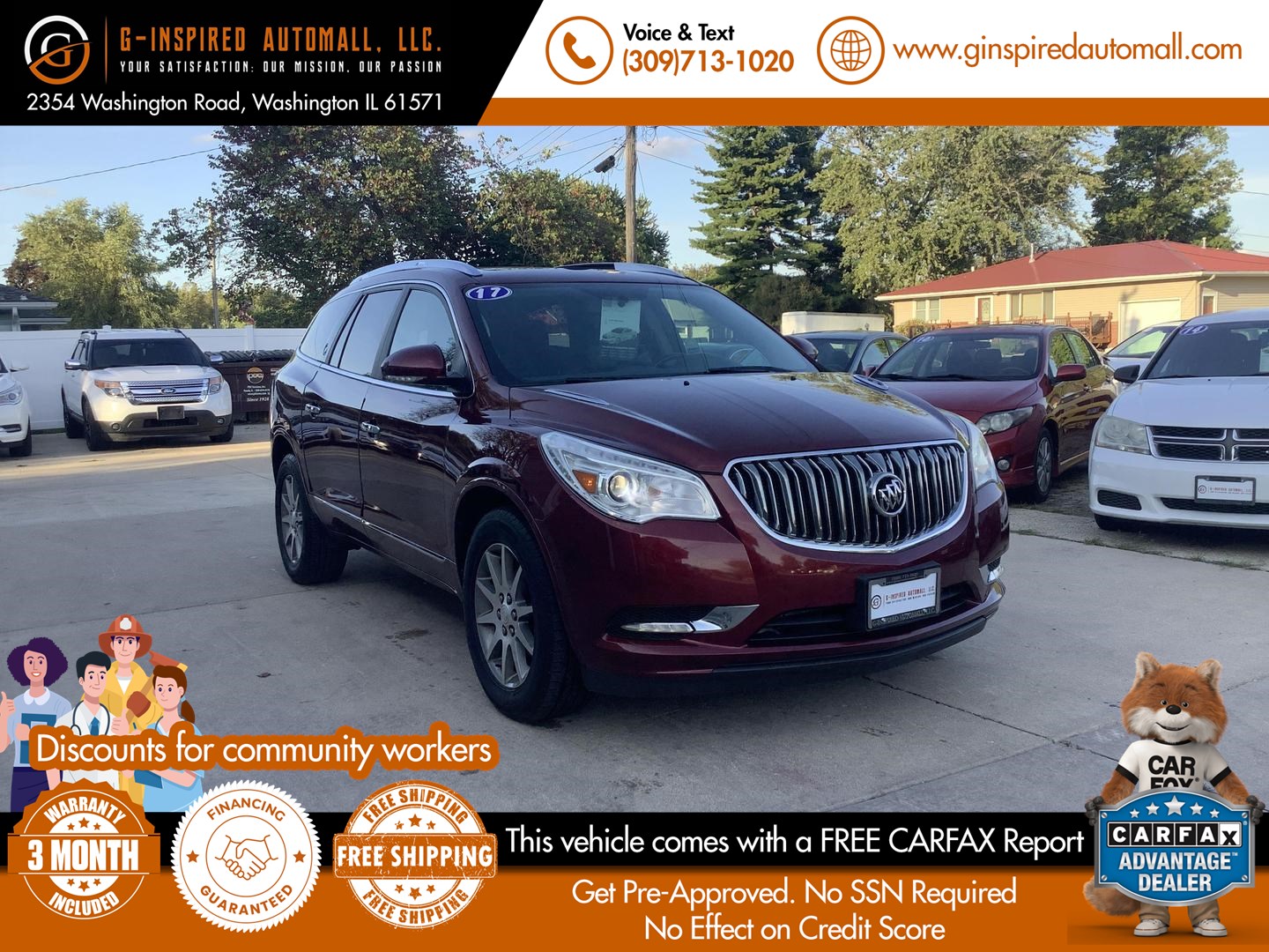 2017 Buick Enclave Leather