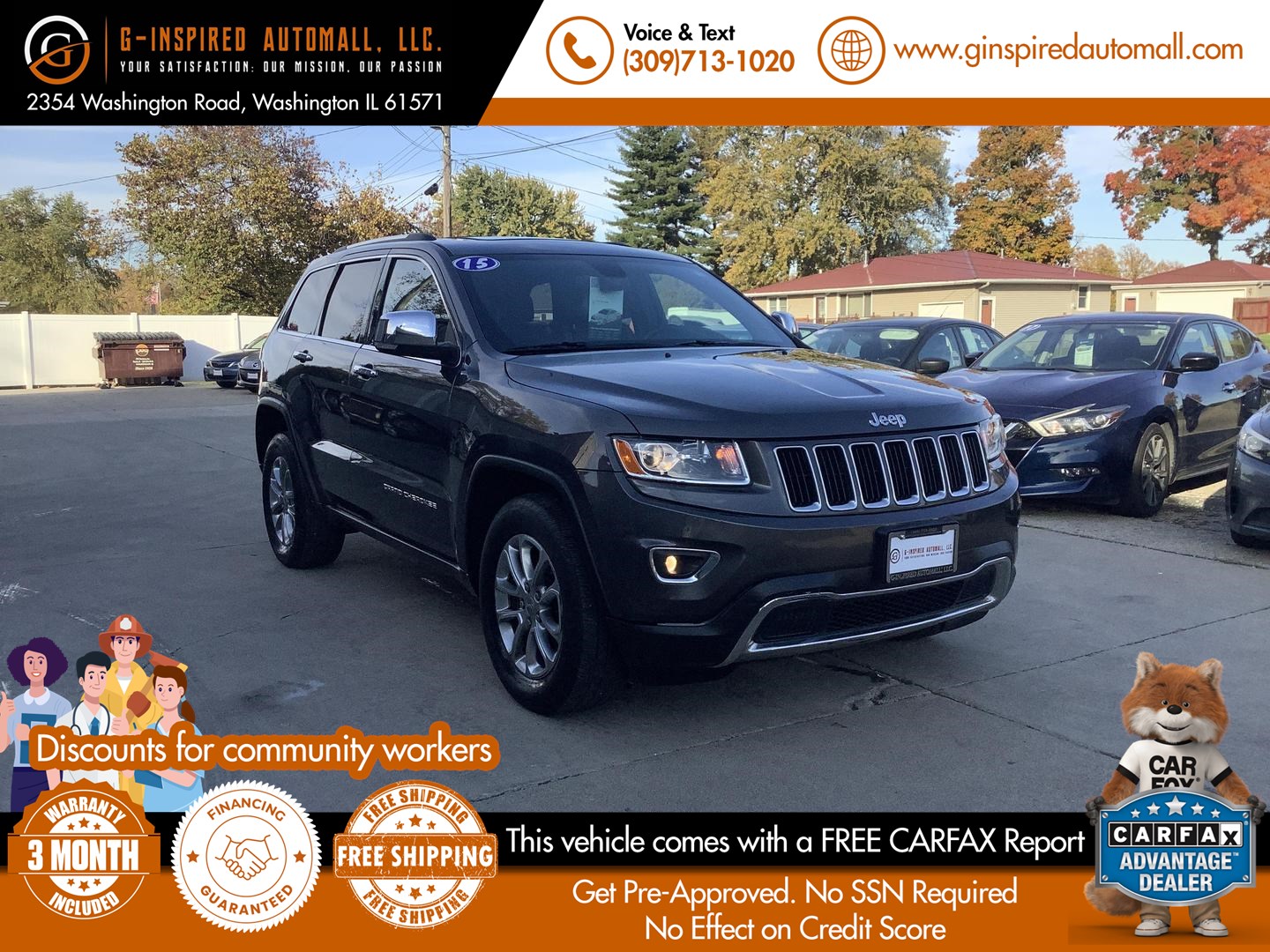 2015 Jeep Grand Cherokee Limited