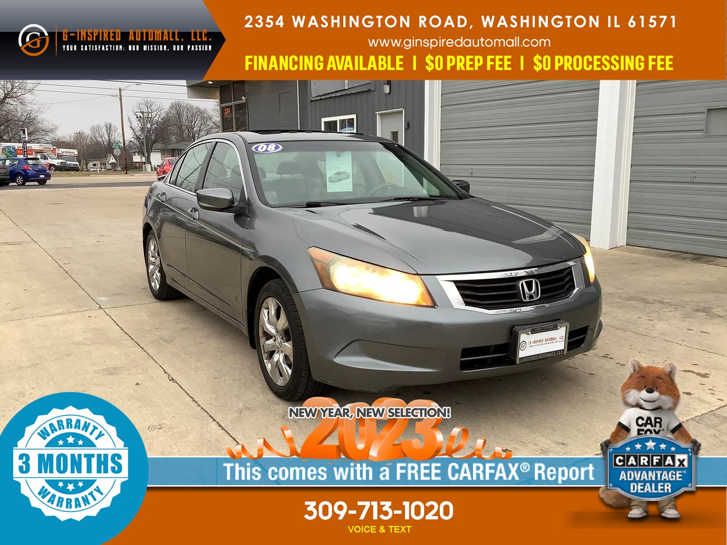 2008 Honda Accord Sdn EX-L