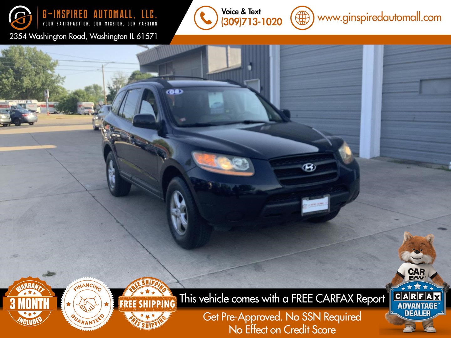 2008 Hyundai Santa Fe GLS